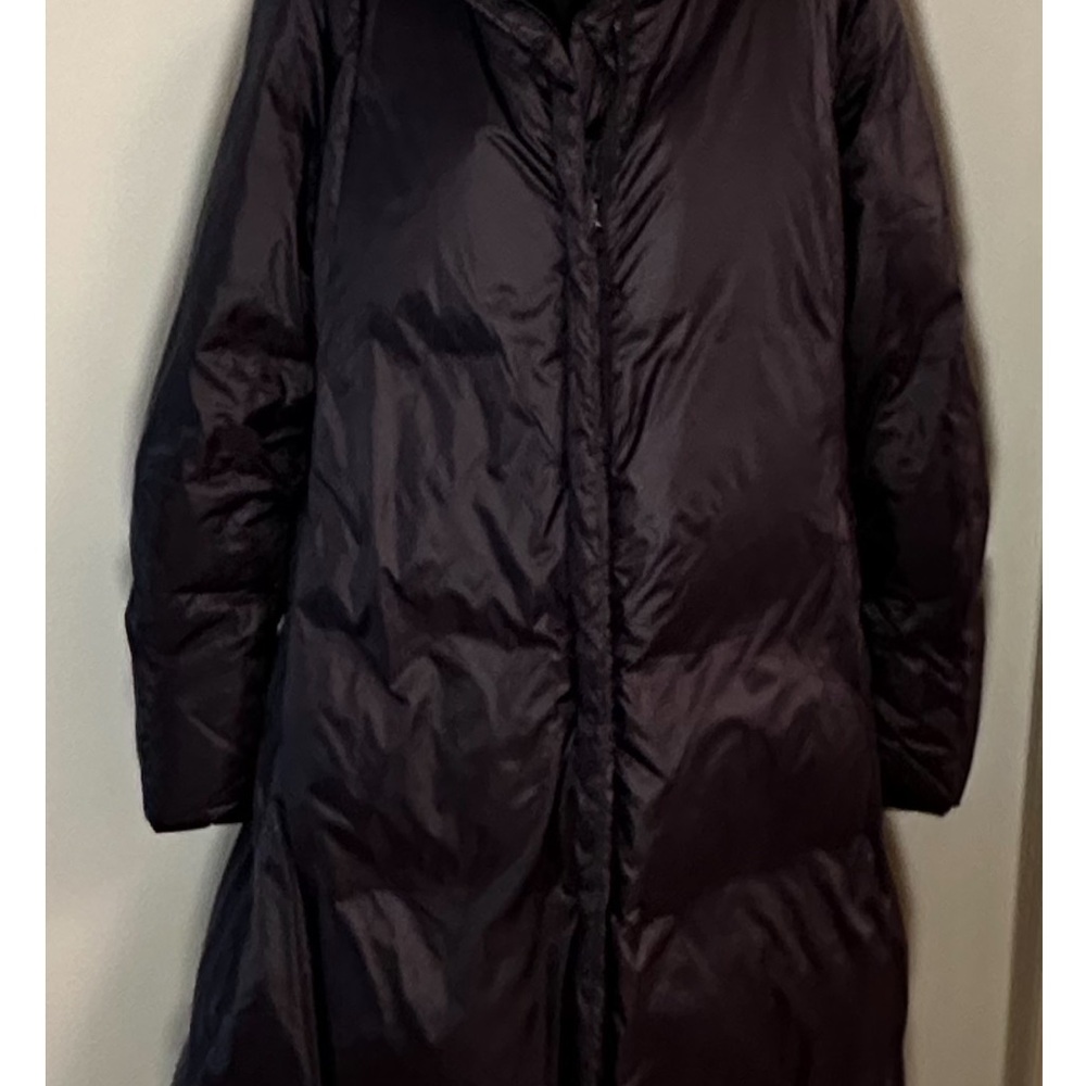 Beautiful Black Puffy Full Length Coat